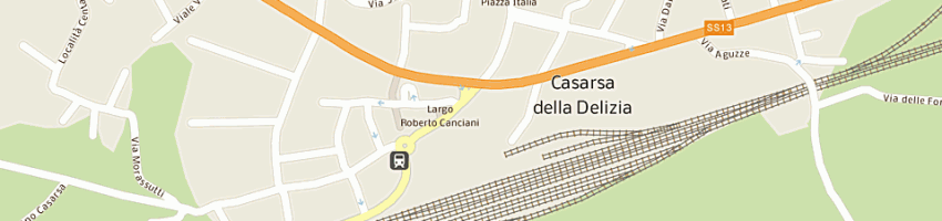 Mappa della impresa str engineering consulting srl a CASARSA DELLA DELIZIA