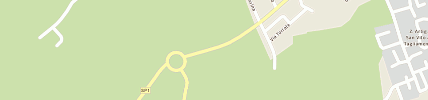 Mappa della impresa bombardella giovanni a SAN VITO AL TAGLIAMENTO
