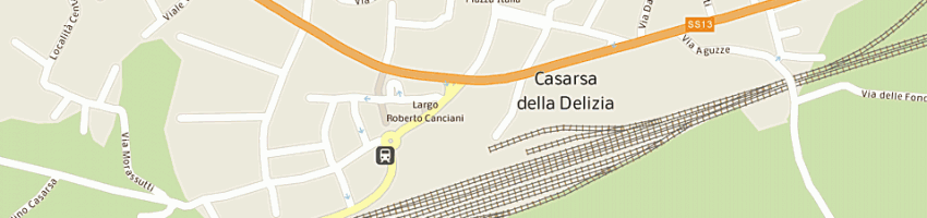 Mappa della impresa masterline di graffi e c sas a CASARSA DELLA DELIZIA