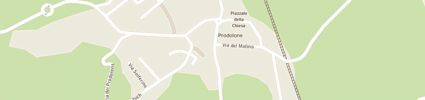 Mappa della impresa pizzuto luciano a SAN VITO AL TAGLIAMENTO
