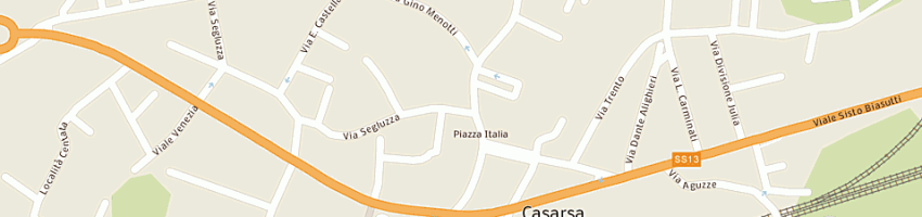 Mappa della impresa taiariol patrizio a CASARSA DELLA DELIZIA