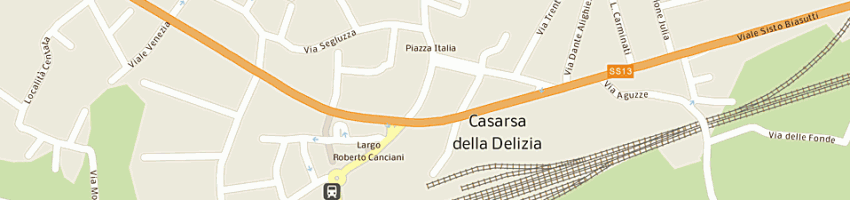 Mappa della impresa alberti paolo a CASARSA DELLA DELIZIA