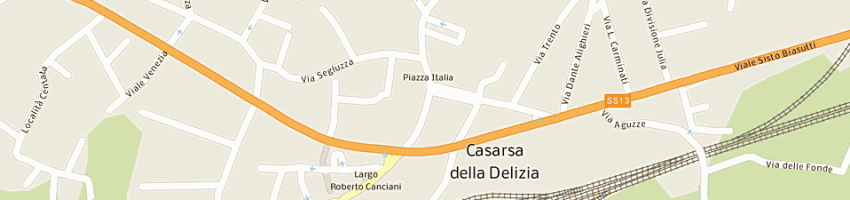 Mappa della impresa de piero andrea a CASARSA DELLA DELIZIA