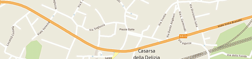 Mappa della impresa ellero luciano a CASARSA DELLA DELIZIA