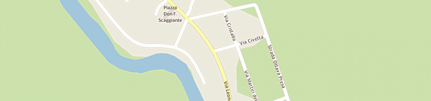 Mappa della impresa corazza dino a CAORLE