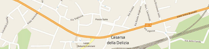 Mappa della impresa elledi di cordovado anna maria e c snc a CASARSA DELLA DELIZIA