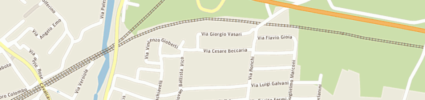 Mappa della impresa ediciclo editore (srl) a PORTOGRUARO