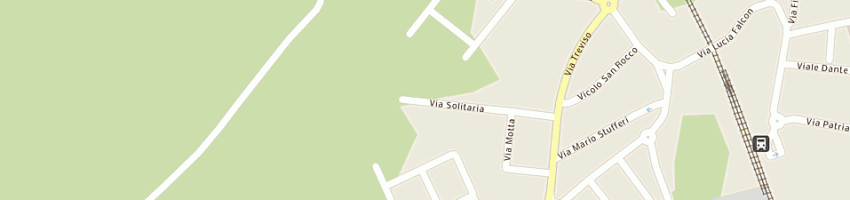 Mappa della impresa burato pietro a SAN VITO AL TAGLIAMENTO
