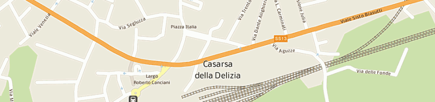 Mappa della impresa simoni fabio a CASARSA DELLA DELIZIA