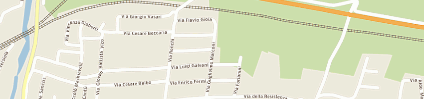 Mappa della impresa maglificio luciana di calderan luciana e c (snc) a PORTOGRUARO