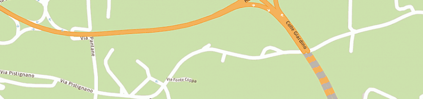 Mappa della impresa autocarrozzeria eurocar snc di mattei fabrizio e c a RIETI