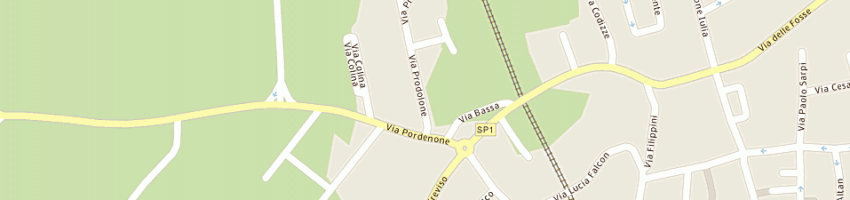 Mappa della impresa unione sportiva sanvitese a SAN VITO AL TAGLIAMENTO