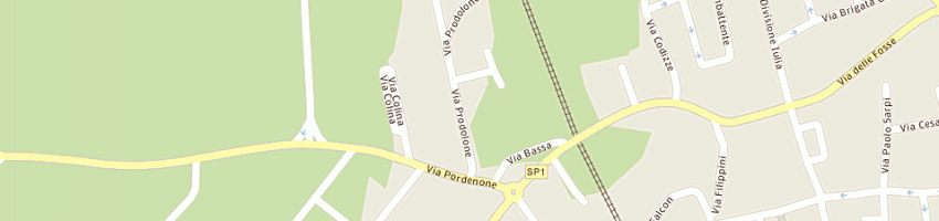 Mappa della impresa sut emilio a SAN VITO AL TAGLIAMENTO