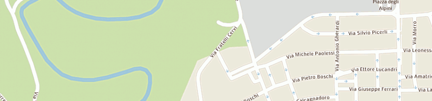 Mappa della impresa municipio di rieti a RIETI