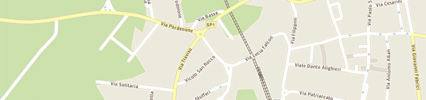 Mappa della impresa zcz srl a SAN VITO AL TAGLIAMENTO