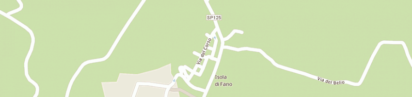 Mappa della impresa scuola elementare isola di fano a FOSSOMBRONE