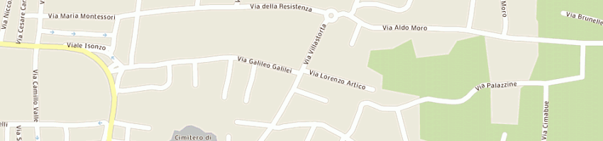 Mappa della impresa imser snc a PORTOGRUARO