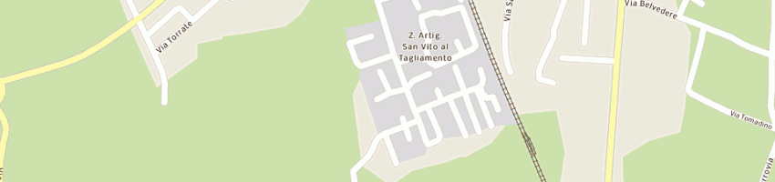 Mappa della impresa remac di dreon renato e mascherin marco snc a SAN VITO AL TAGLIAMENTO