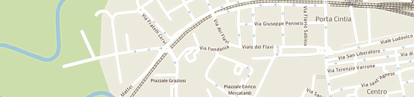 Mappa della impresa bucari daniela a RIETI