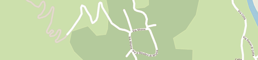 Mappa della impresa bar da iris a OVARO