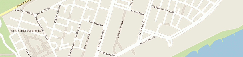 Mappa della impresa pelletteria sammy a CAORLE