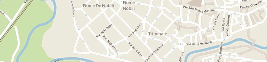 Mappa della impresa minnozzi fabio a RIETI