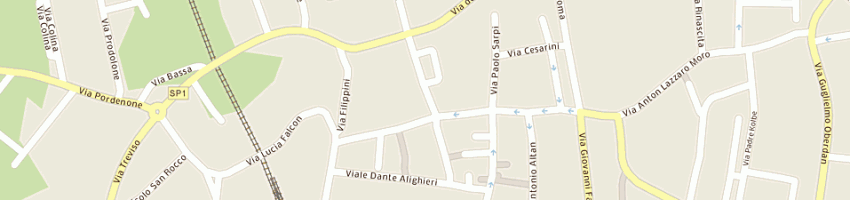 Mappa della impresa videonoleggio best di boz giuseppe a SAN VITO AL TAGLIAMENTO