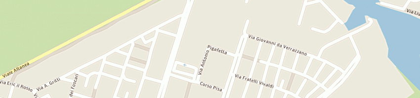 Mappa della impresa snack bar paradiso snc di scalon adriano e c a CAORLE