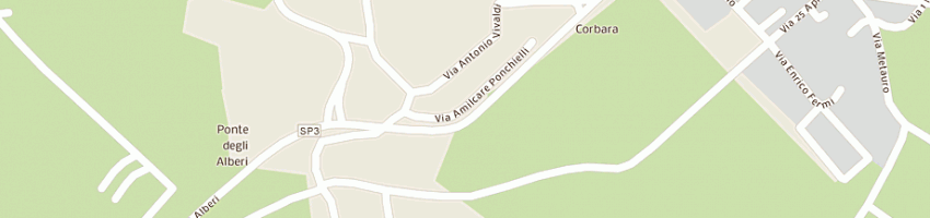 Mappa della impresa conti marco a MONTEFELCINO