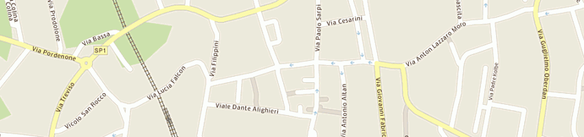 Mappa della impresa mainardis cesare a SAN VITO AL TAGLIAMENTO