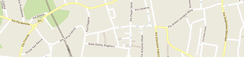 Mappa della impresa ma moretto assicurazioni sas di piasentin mauro e c a SAN VITO AL TAGLIAMENTO