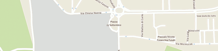 Mappa della impresa pizzeria la rotonda a RIETI