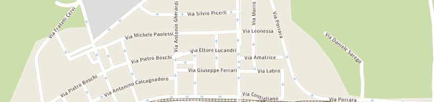 Mappa della impresa pica a RIETI
