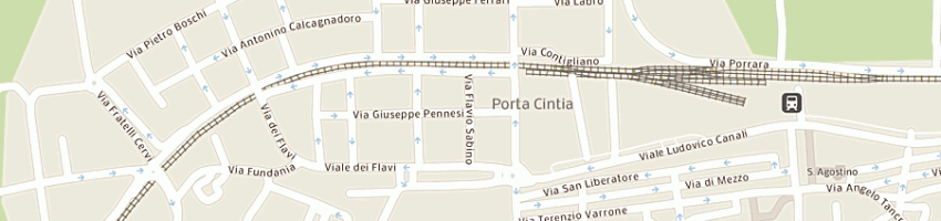 Mappa della impresa mozzetti attilio a RIETI