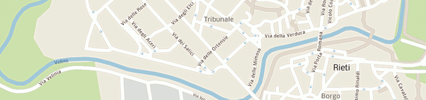 Mappa della impresa vecchi carlo a RIETI