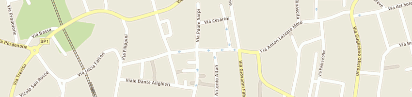 Mappa della impresa centro provinciale per l'impiego di san vito al tagliamento a SAN VITO AL TAGLIAMENTO
