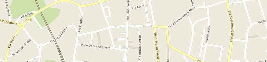 Mappa della impresa agenzia viaggi medina a SAN VITO AL TAGLIAMENTO
