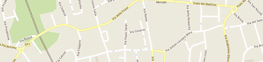Mappa della impresa susanna tiziano a SAN VITO AL TAGLIAMENTO
