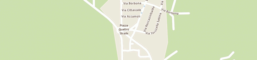 Mappa della impresa 'erreesse di ratini sandro e c sas a RIETI