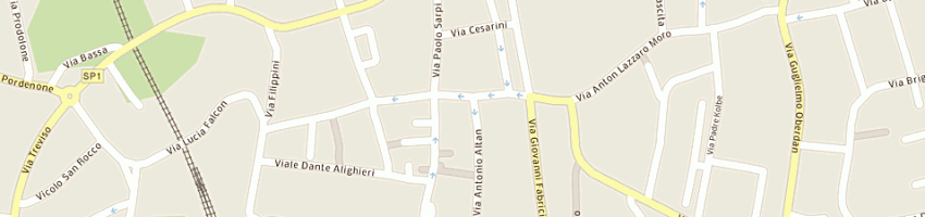Mappa della impresa corsale elettronica di corsale fernando a PORDENONE