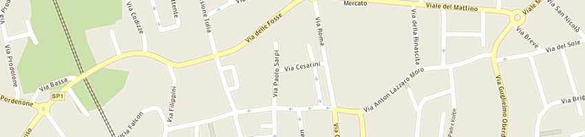 Mappa della impresa ciganotto paolo a SAN VITO AL TAGLIAMENTO