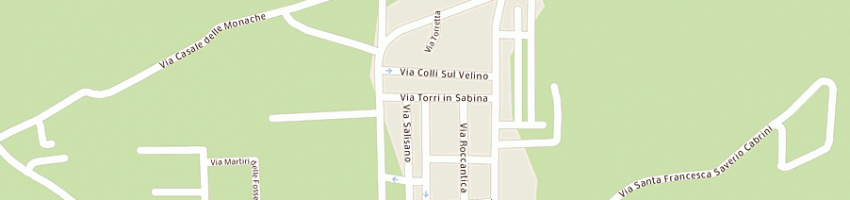 Mappa della impresa tosoni adriana a RIETI