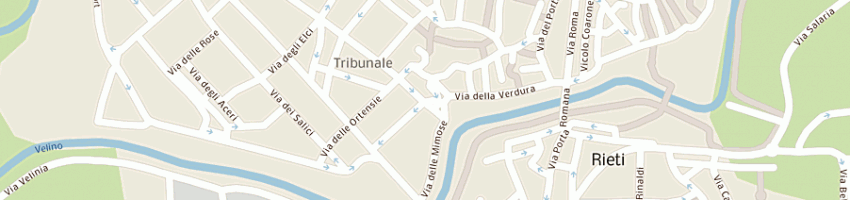 Mappa della impresa iurlo a RIETI