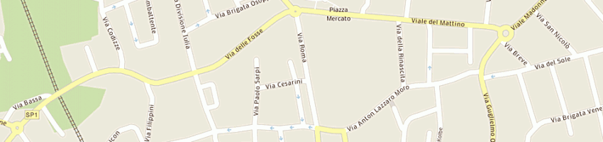 Mappa della impresa la varesina snc di flamia gianfranco e c a PORDENONE