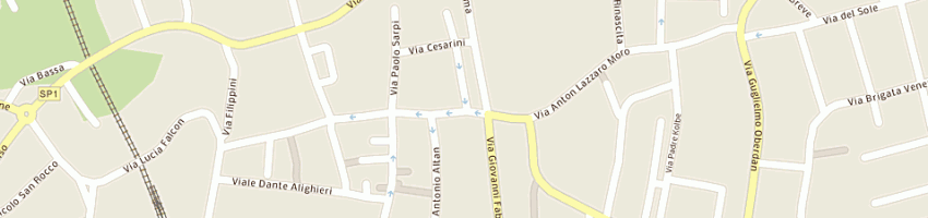 Mappa della impresa caffe' costanza di manarin luca a SAN VITO AL TAGLIAMENTO