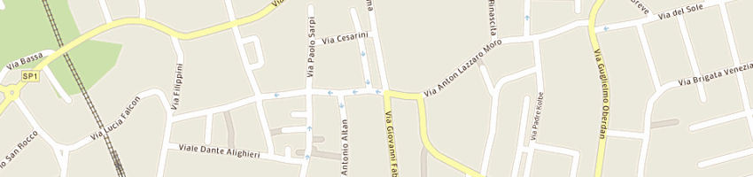 Mappa della impresa fotostudio miorin a SAN VITO AL TAGLIAMENTO
