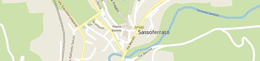 Mappa della impresa fenucci ugo a SASSOFERRATO
