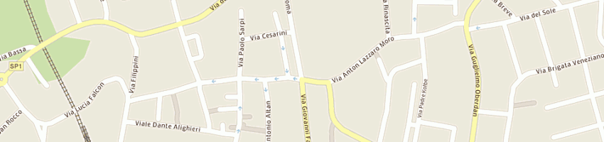 Mappa della impresa zuliani lucio a SAN VITO AL TAGLIAMENTO