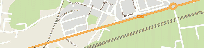 Mappa della impresa strumenti musicali borgna ruggero a CASARSA DELLA DELIZIA