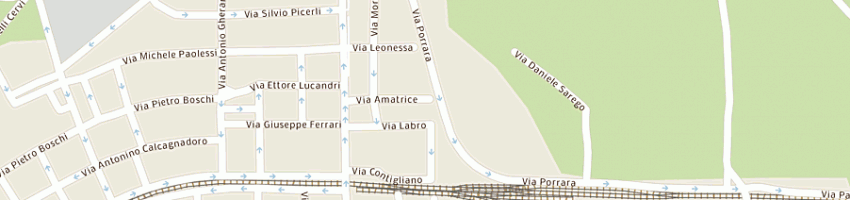 Mappa della impresa miccadei cesare c m c a RIETI